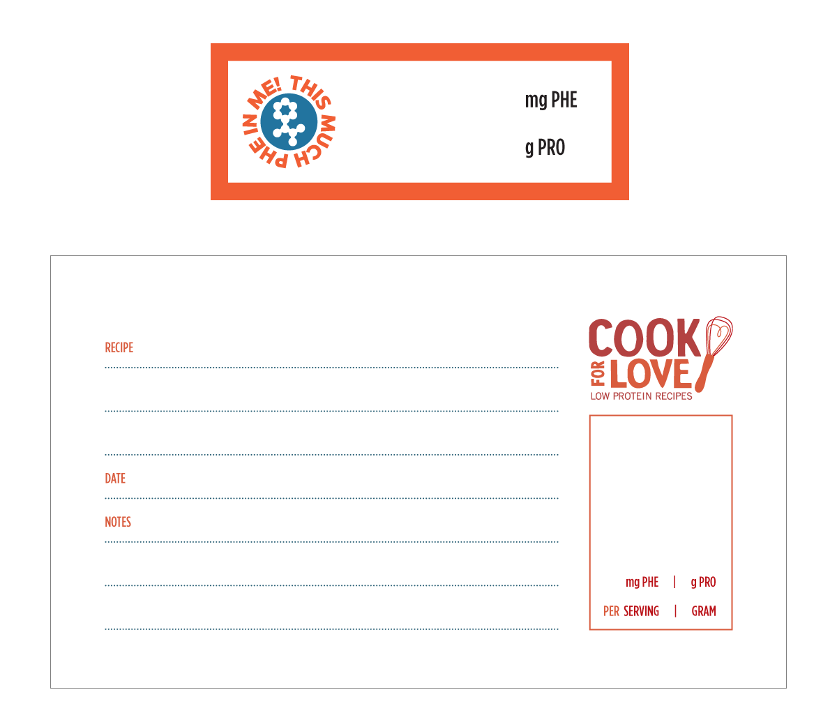 Cook for Love Label Set